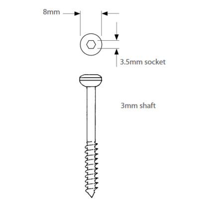 Malleolar Bone Screws 