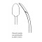 Periosteal Elevator | 14mm Oval Edge Curved Blade