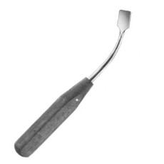 Periosteal Elevator | 13mm Straight Edge Curved Blade