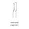 Periosteal Elevator | 6mm Straight Edge Curved Blade