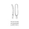Periosteal Elevator | 6mm Round Edge Curved Blade