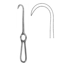 Volkman Bone Hook - 8" Sharp Tip