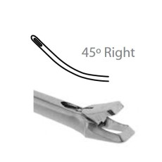 Wide Jaw Punch | 15° Upwards 4.5mm - 45° Right