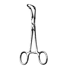 Backhaus-Roeder Towel Forceps | 5 1/4"  (133mm)