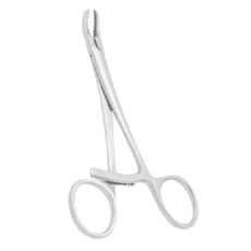 Bone Reduction Forceps | 5 1/2" (140mm) Curved Narrow Tip