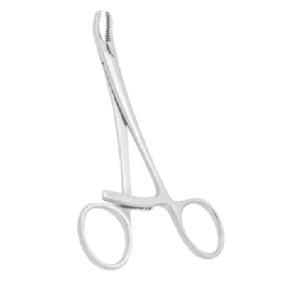 Bone Reduction Forceps | 5 1/2" (140mm) Curved Narrow Tip