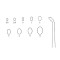 Brun Curette | Straight #3/0