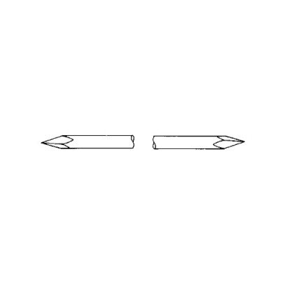 Kirschner Wire Smooth | Double End Trocar 4" .028" (.7mm)