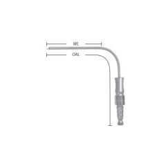 Frazier Suction Tubes 90 ̊ | 9 1/2" (241mm) - 11 - 130mm