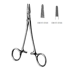 Hegar Baumgartner Needle Holder | 5" (127mm) Serrated