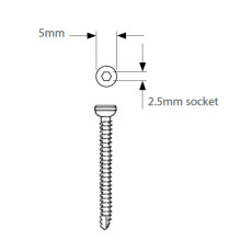 2.7MM Cortex Self-Tapping Screws