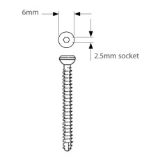 3.5MM Cortex Self-Tapping Screws