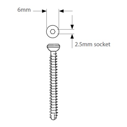 3.5MM Cortex Self-Tapping Screws