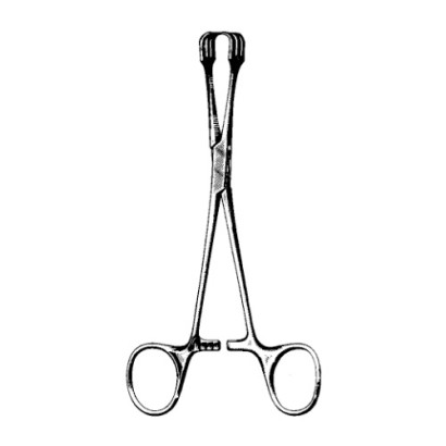 Lahey Vulsellum Forceps | 6 1/4" (159mm) 3x3 prongs