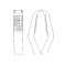 Lane Bone Holding Forceps | Light Model Without ratchet