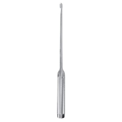 Long Bone Curette | Straight 15" (381mm) #4/0