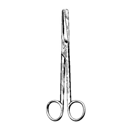 Mayo Scissors | Straight 6 3/4" (171mm)