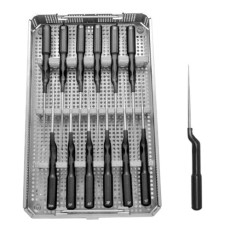 Sterilizing Tray with Silicon Holders for Micro Curettes