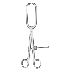 Pelvic Reduction Forceps | 9 7/8" (251mm) Angled Tips