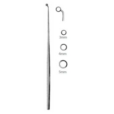 Ray Pituitary Curette | 45° - 3mm diameter
