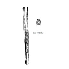 Russian Tissue Forceps | 10" (254mm)