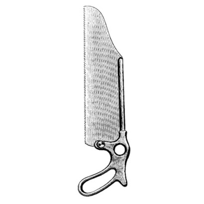 Satterlee Bone Saw | Complete With Ring Handle