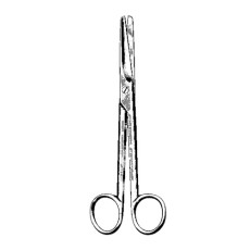 Sims Scissors | Straight 8" (203mm) Sharp/Sharp