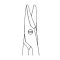 Sistrunk Scissors | Curved 5 1/2