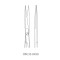 Super-Cut Iris Scissors | Straight 3 1/2