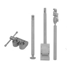 Table Mounting Components | Horizontal flex bar