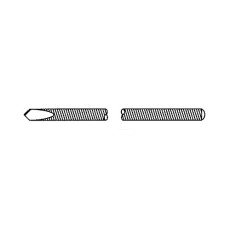 Steinmann Pins Fully Threaded | Single Diamond round end 9" 5/64" (2.0mm)