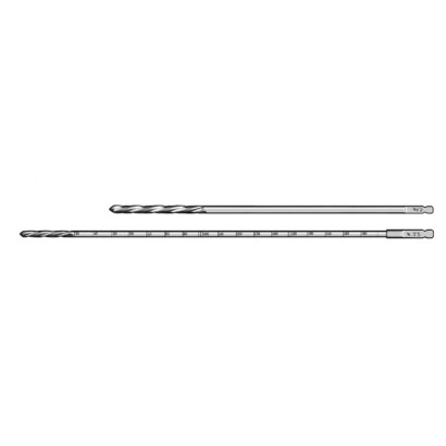 Three Fluted Drill Bits | With Quick Coupling Ends 2.5mm x 230mm
