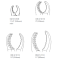Ulrich Self Retaining Forceps | Straight 7 1/4