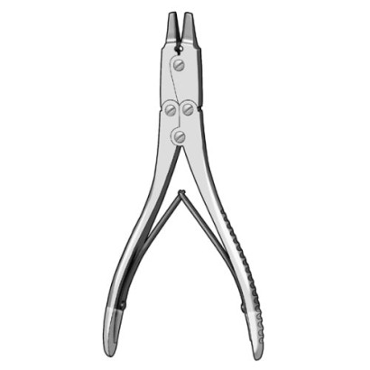 Double Action Wire Extraction Pliers 4mm jaw