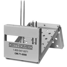 Orthomed K-Wire Sterilization Container | 6 1/4" x 4 1/8" x 3/4"