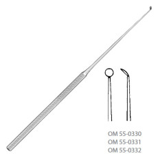 Rhoton Micro Dissection Intruments | Round dissector - 1mm - Angled