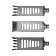 CCR Blades | 4 teeth medial/lateral, titanium, green 19mm x 25mm