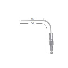 Frazier Suction Tubes 90 ̊ | 7 1/2" (191mm) - 7 - 85mm