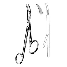 Gilles Needle Holder | 6 1/2" (165mm) Curved