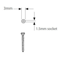 1.5MM Cortical Screws