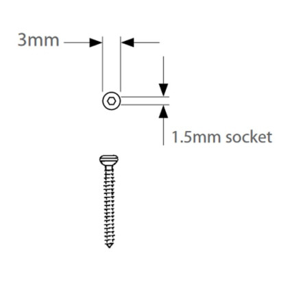 1.5MM Cortical Screws