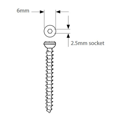 4.0MM Cancellous Screws