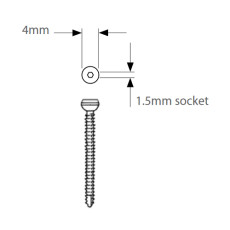 2.0MM Cortex Self-Tapping Screws