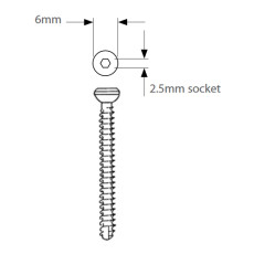 3.5MM Cortex Self-Tapping Screws