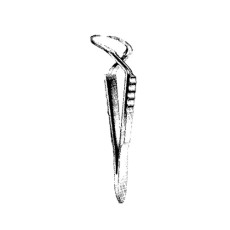 Jones Towel Forceps | 3 1/4" (83mm)