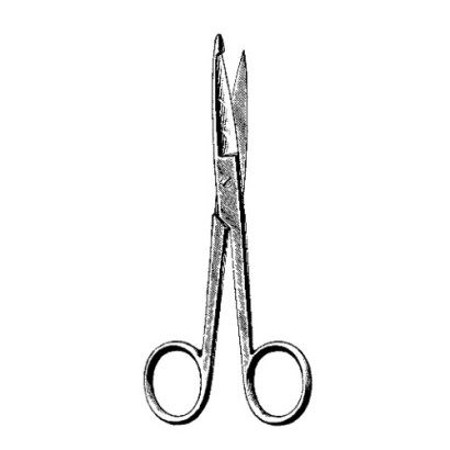 Knowles Bandage Scissors | Straight 5 1/2" (140mm)