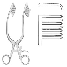 Miskimon Cerebelum Retractor | 7 1/2" (191mm)