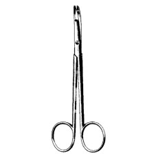 Ragnell Scissors | Curved 5" Flat Blunt Tips