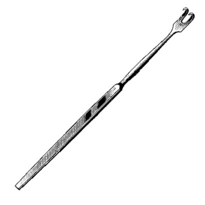 Rigid Rake Retractor | 6 1/2" (165mm) 1 Prong Sharp