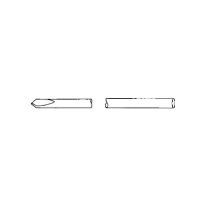 Kirschner Wire Smooth | Single Diamond Round end 9" .028" (.7mm)